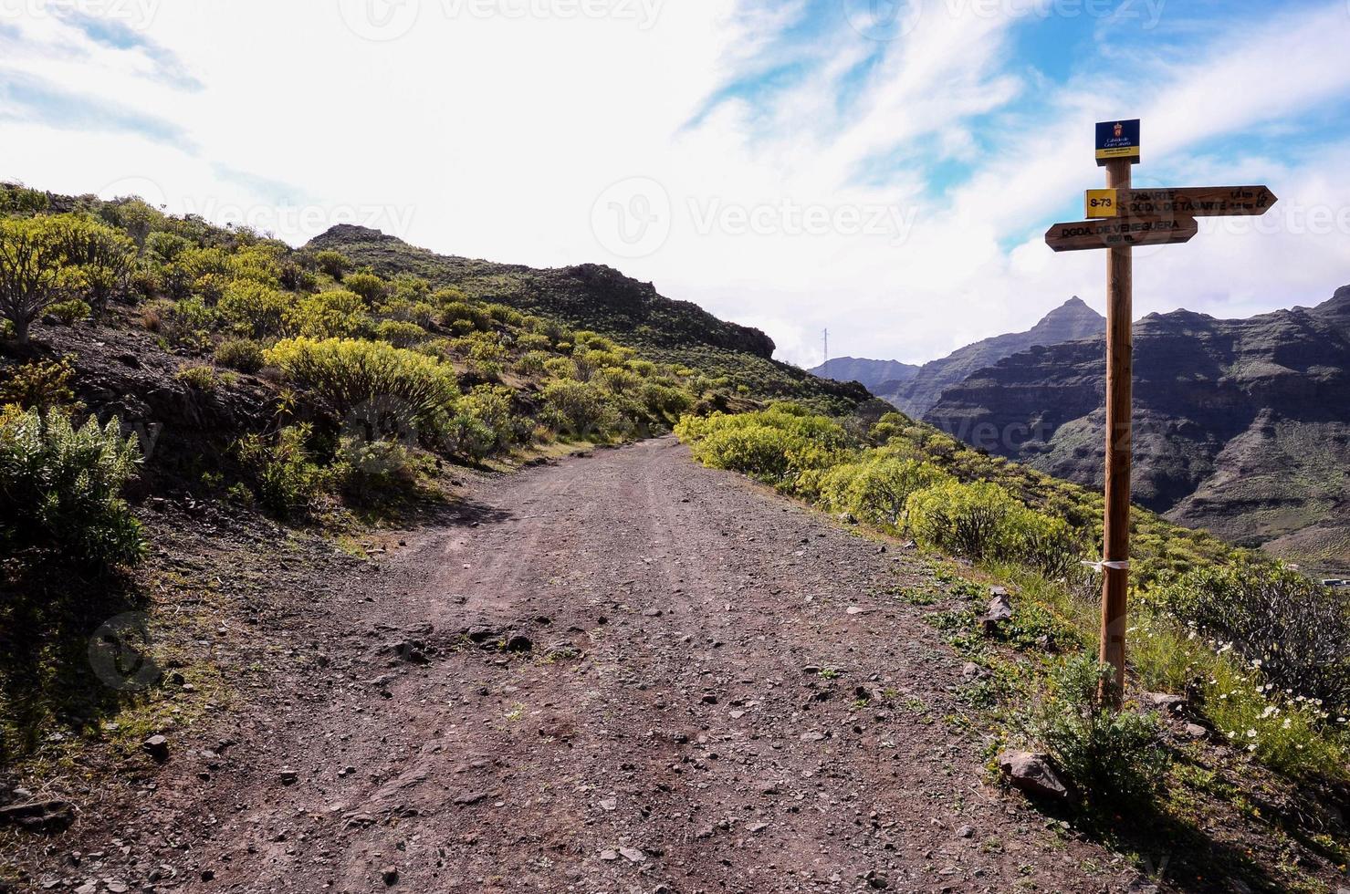 Scenic rural landscape photo