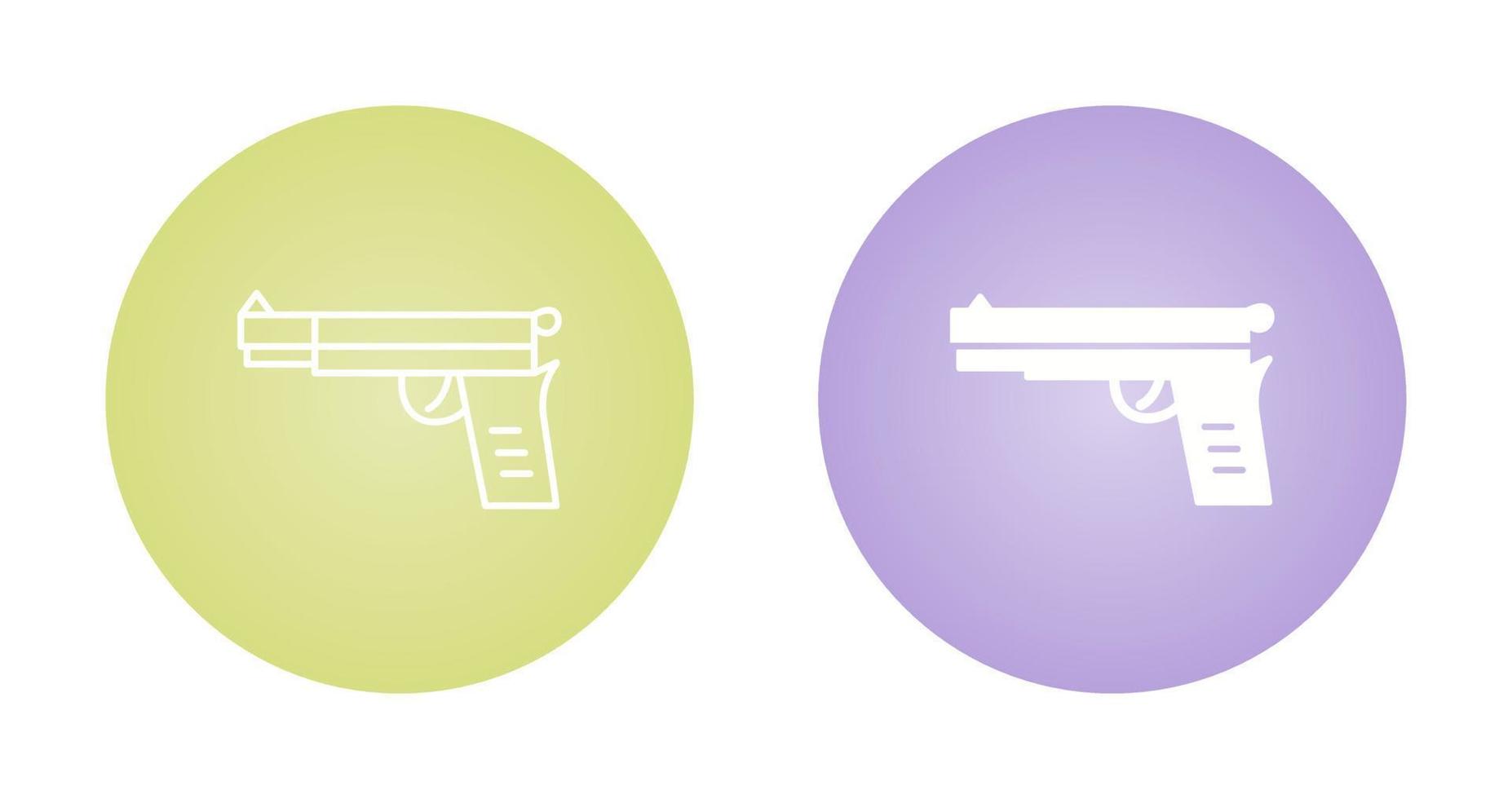 Pistol Vector Icon