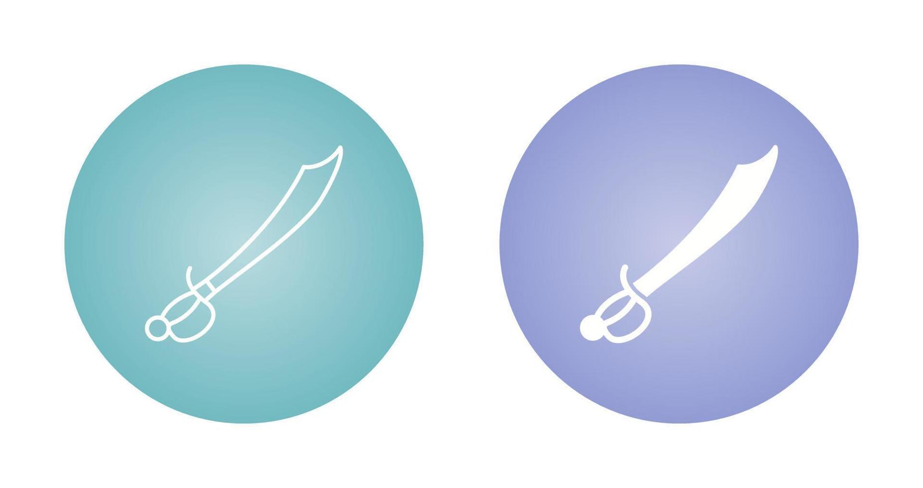 Pirate Sword Vector Icon