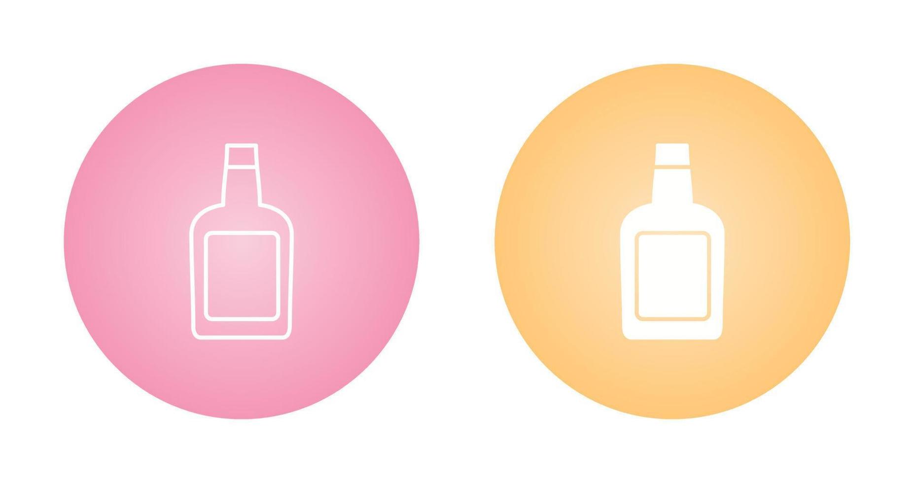 icono de vector de whisky