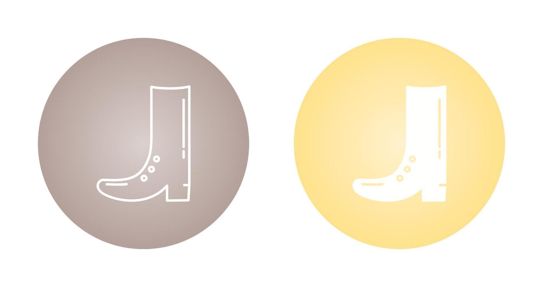 Cowboy Boot Vector Icon