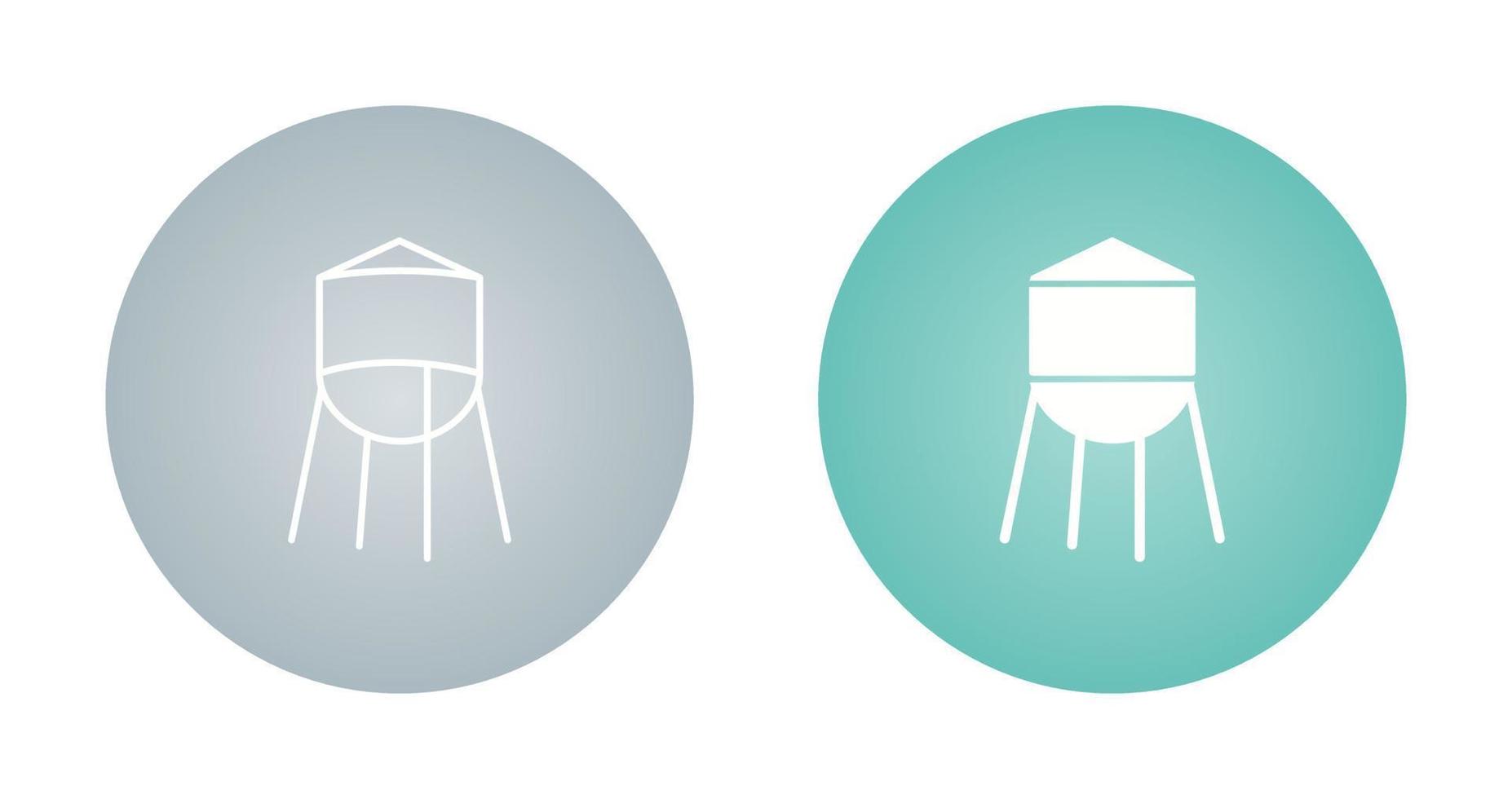 Water Tower Vector Icon