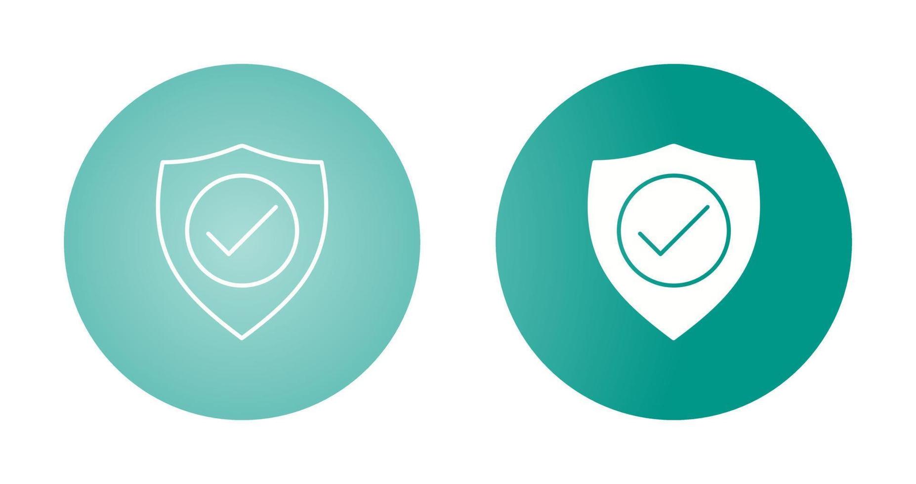 Verified Protection Vector Icon