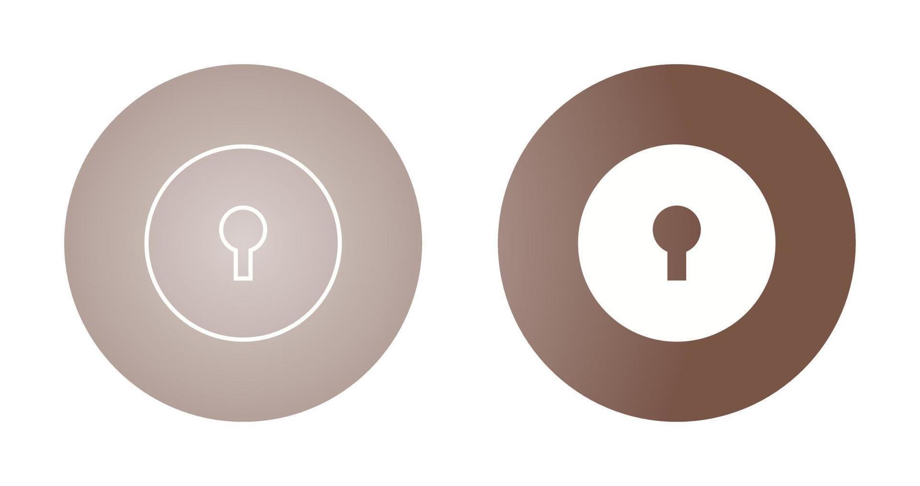 Keyhole Vector Icon