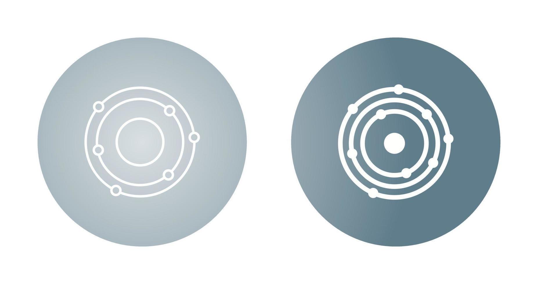 Atomic Structure Vector Icon