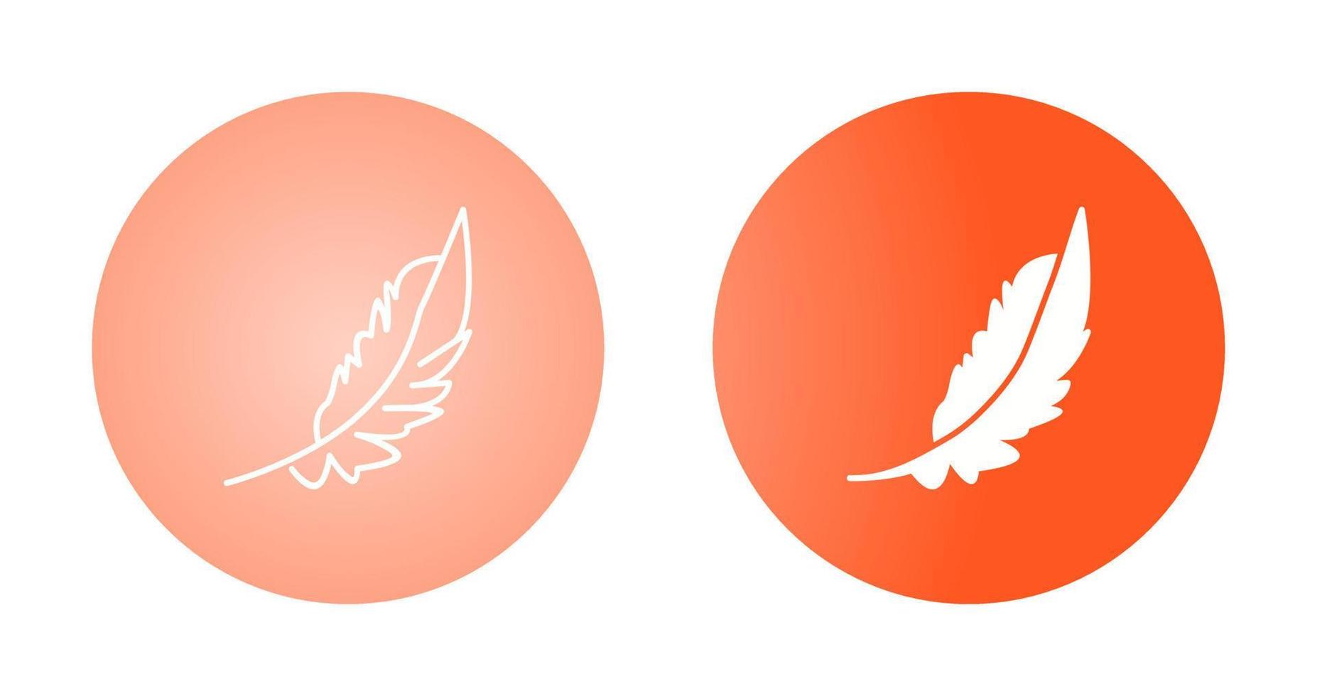 Feather Vector Icon