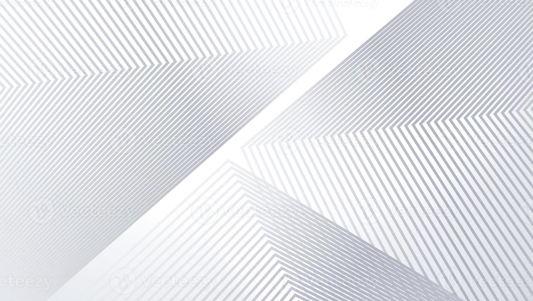 abstract modern architecture background, 3d illustration, horizontal, The silver lines construct the spatial background of extending the sense of space science and technology photo