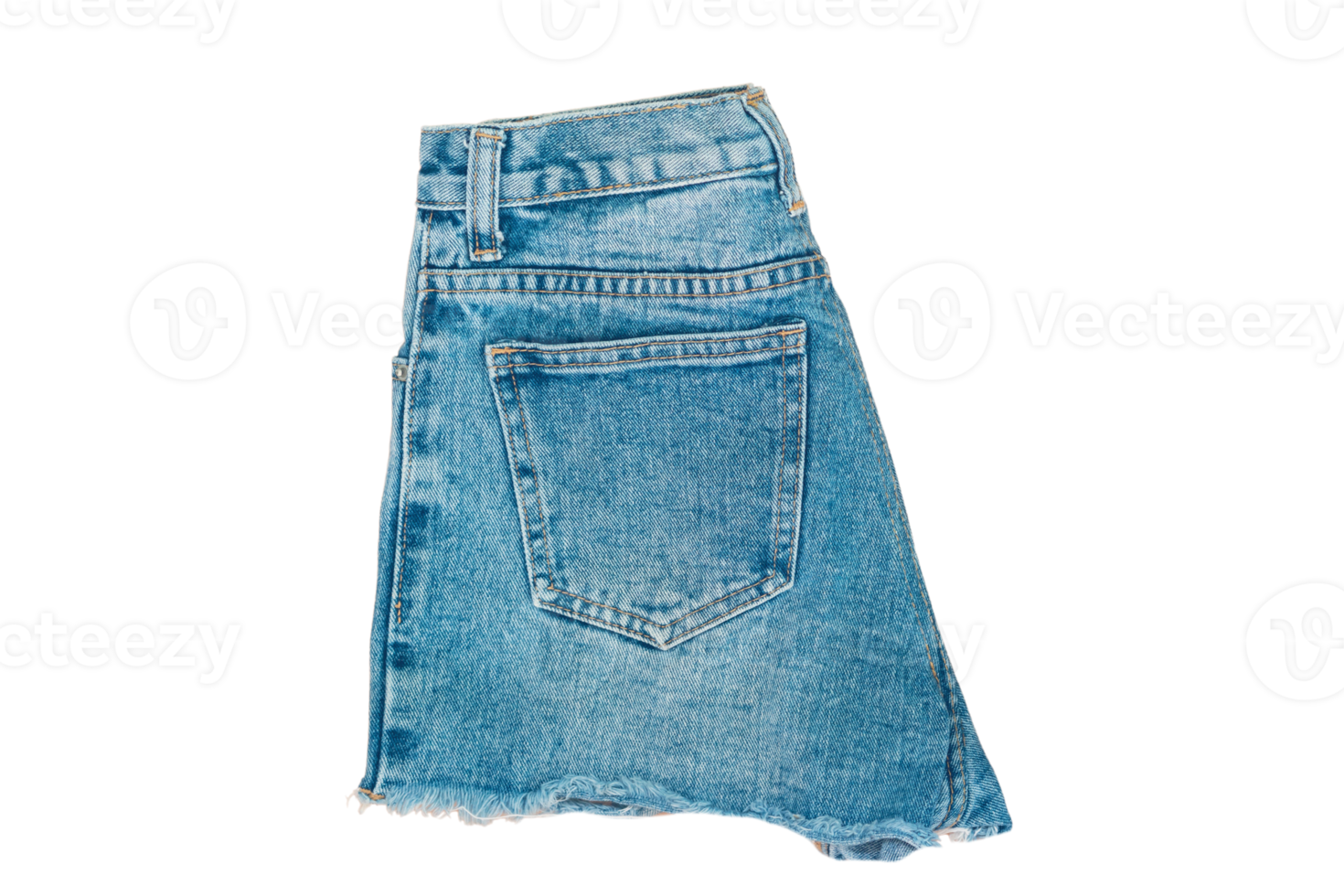 Blau Denim kurze Hose isoliert auf ein transparent Hintergrund png