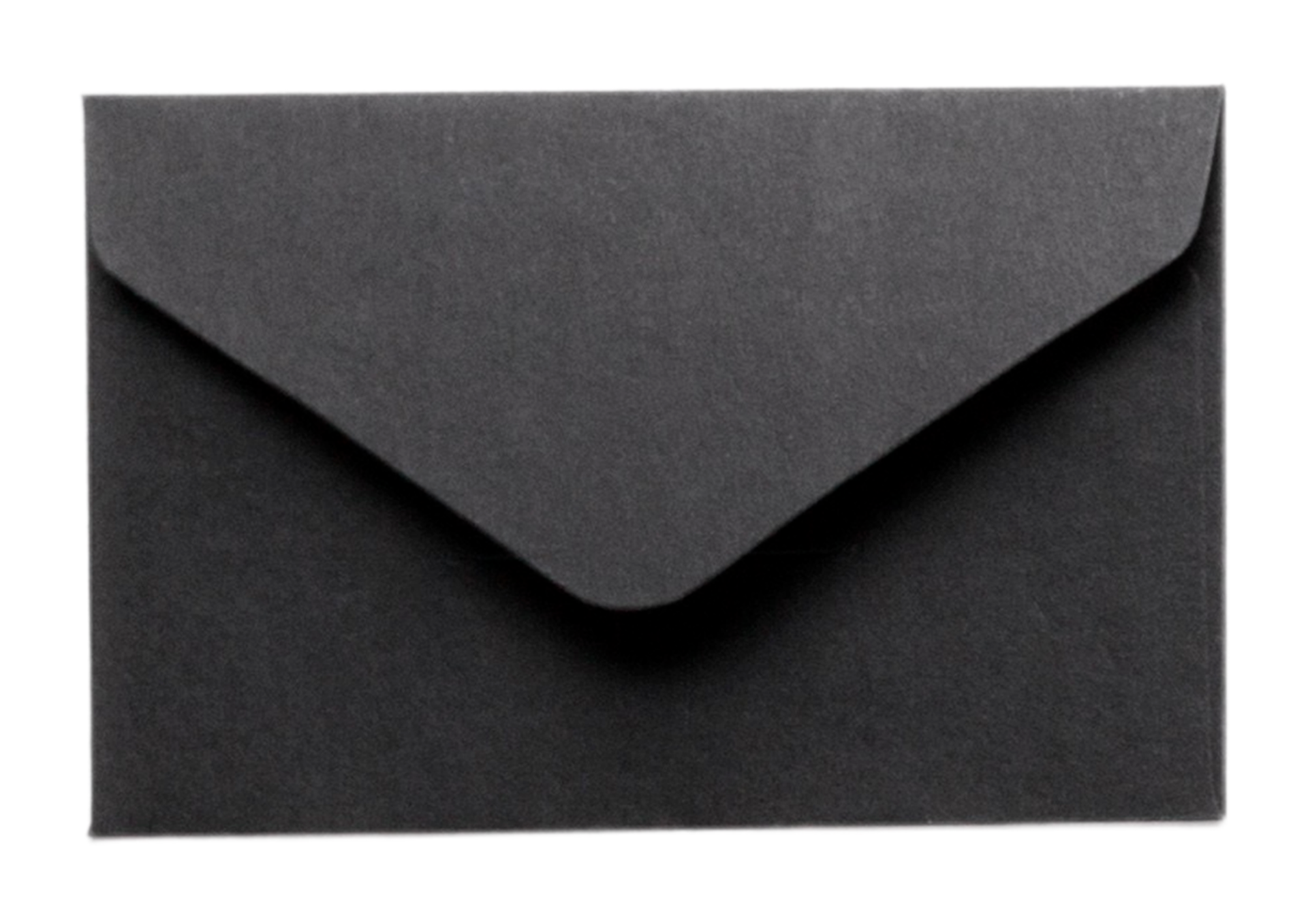 Black envelope isolated on a transparent background 22219041 PNG