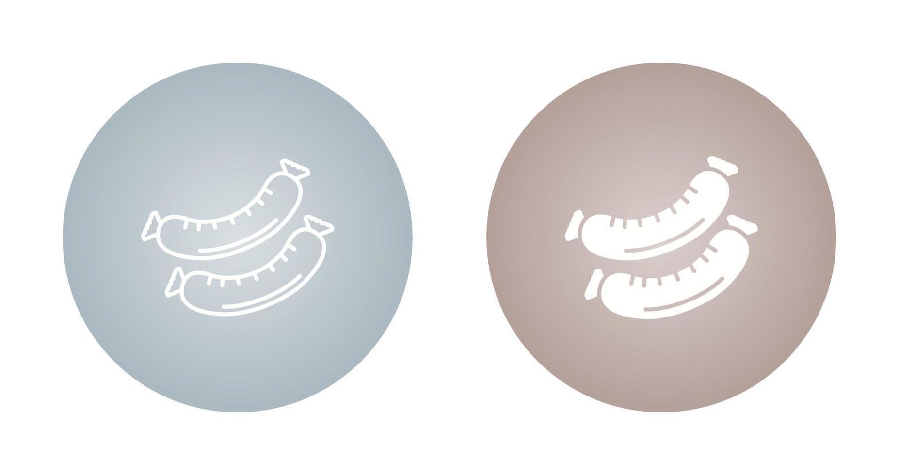 Sausage Vector Icon