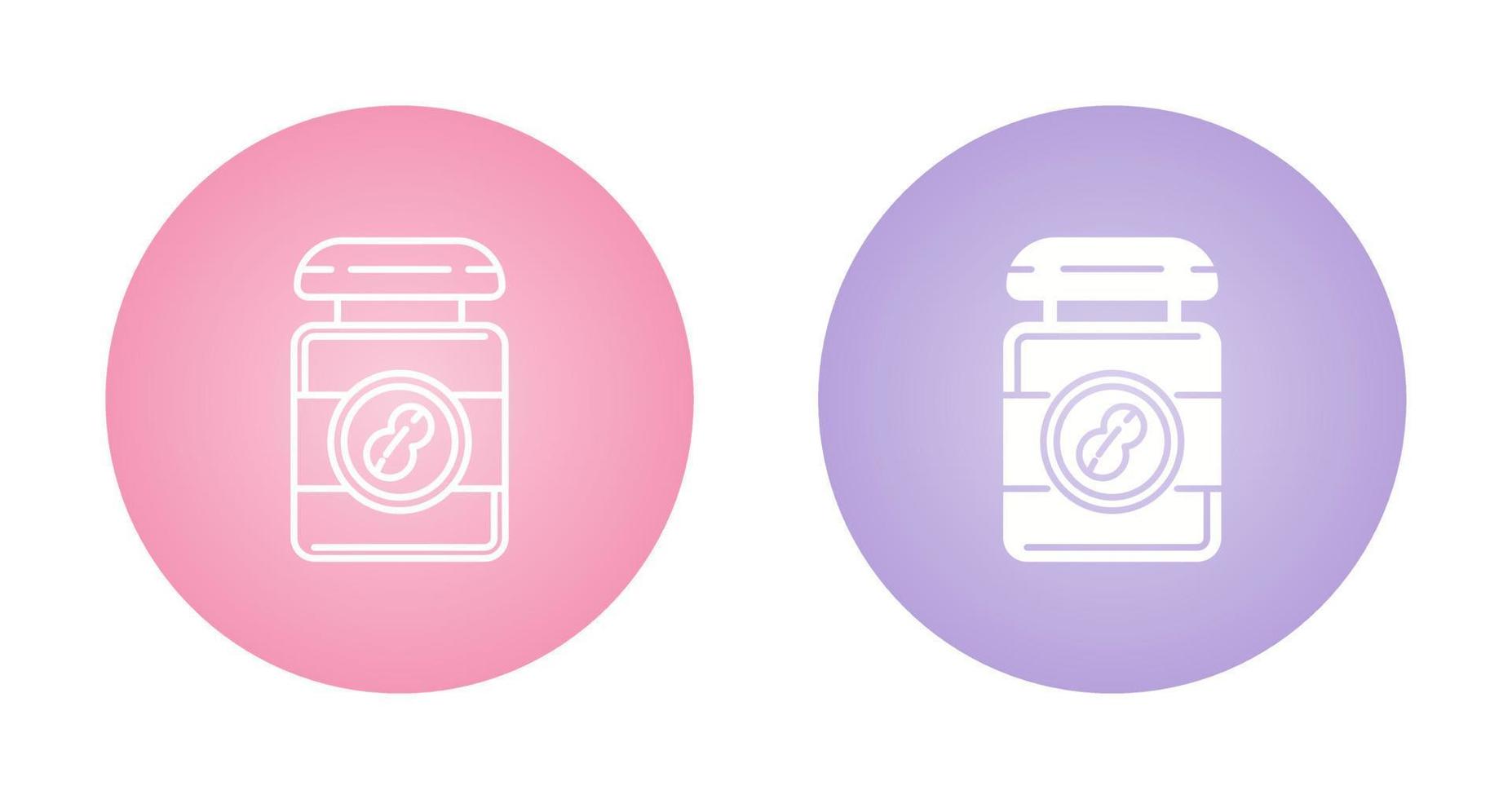 Peanut Butter Vector Icon