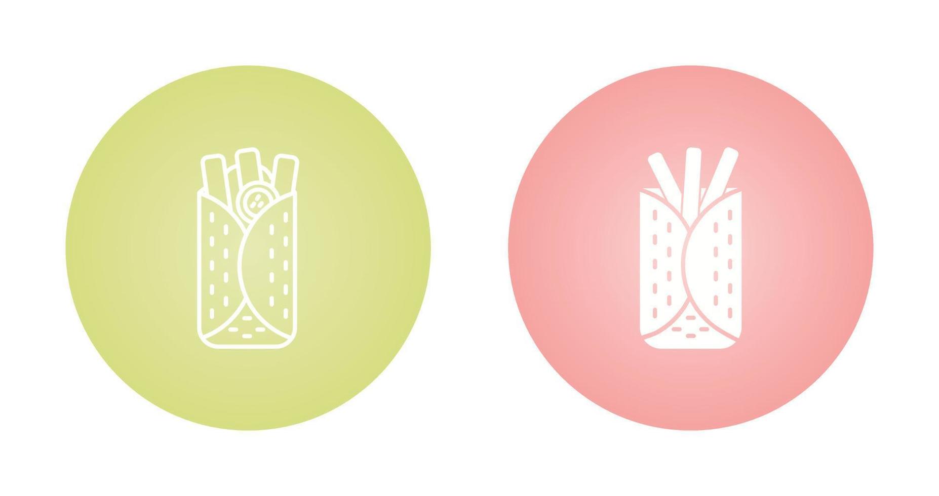 Fajita Vector Icon