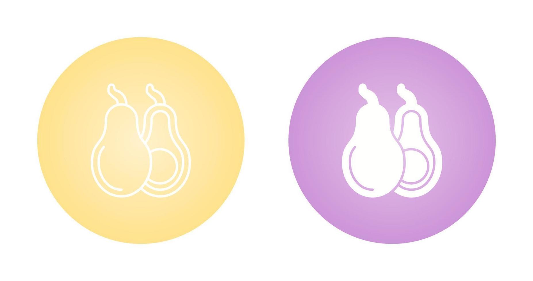 Avocado Vector Icon