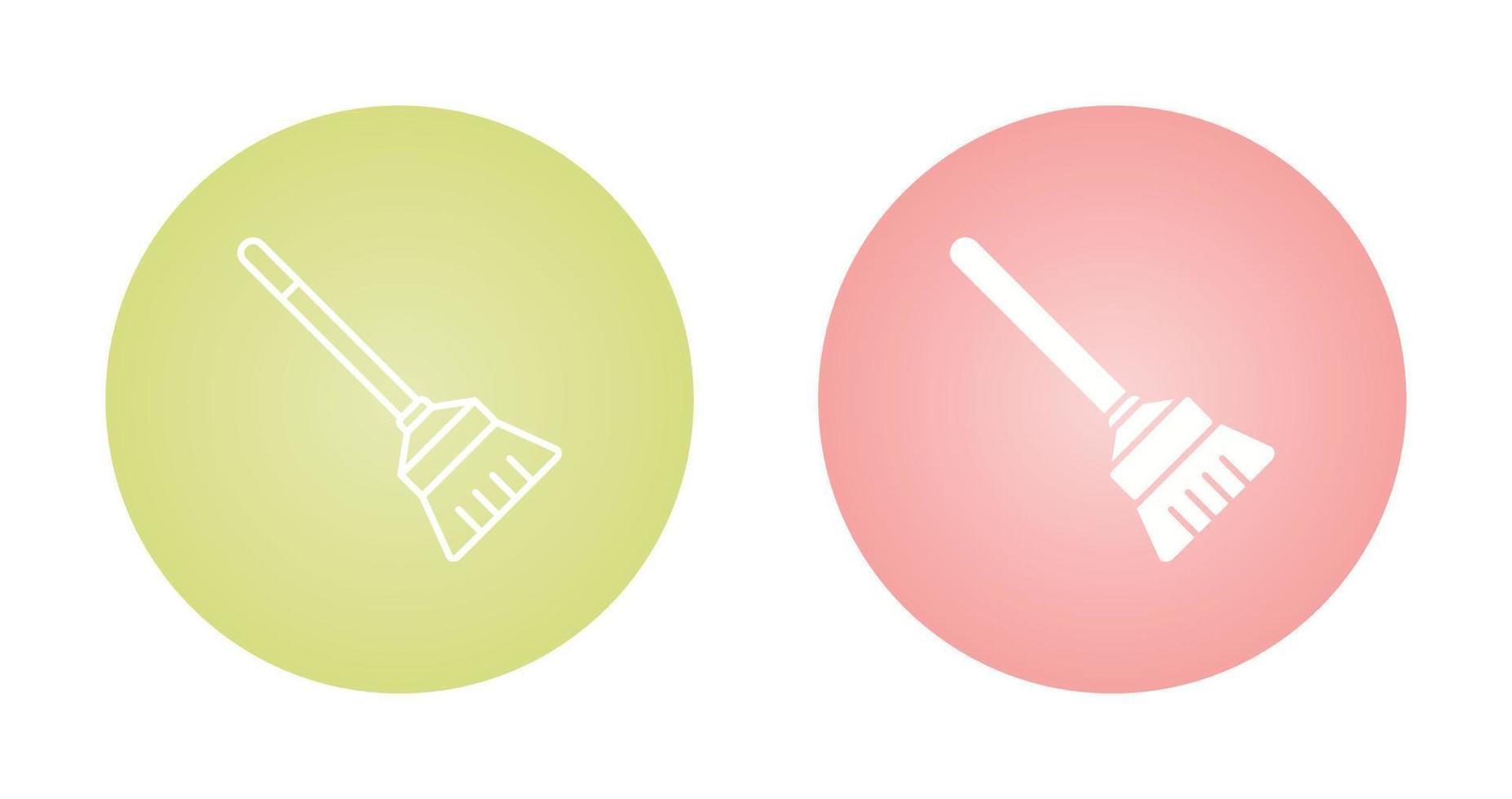 Broom Vector Icon