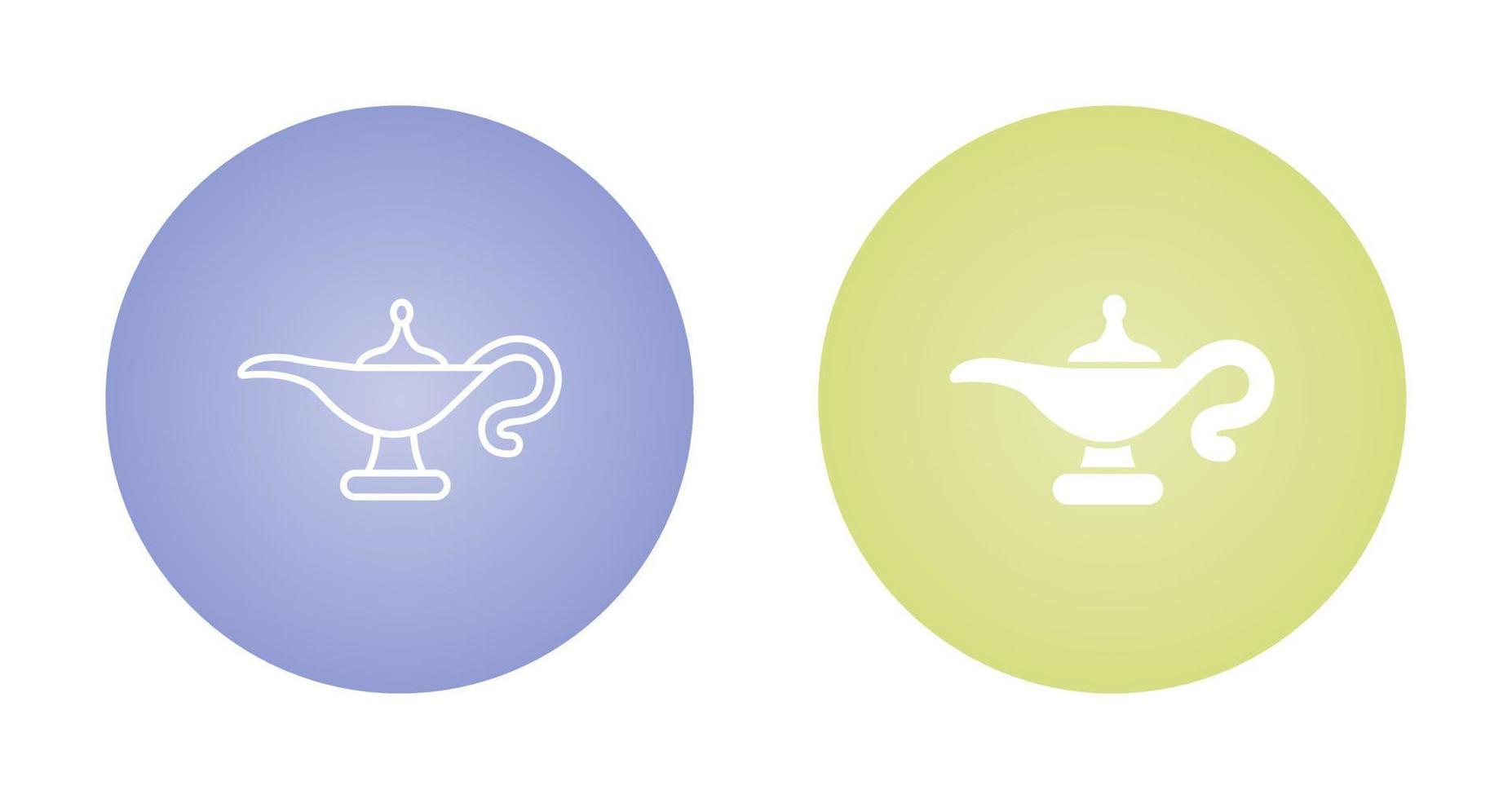 Genie Lamp Vector Icon