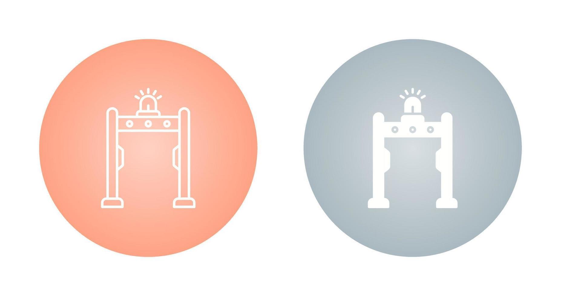 Metal Detector Vector Icon