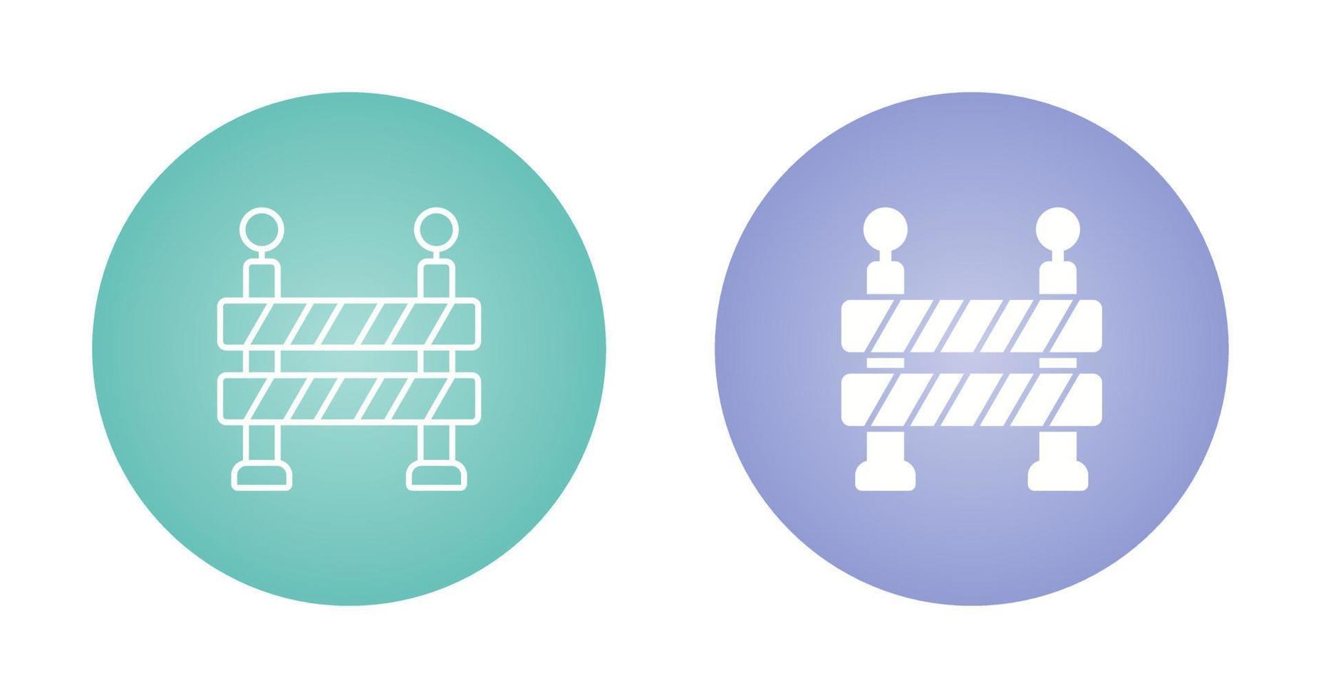 Barrier Vector Icon
