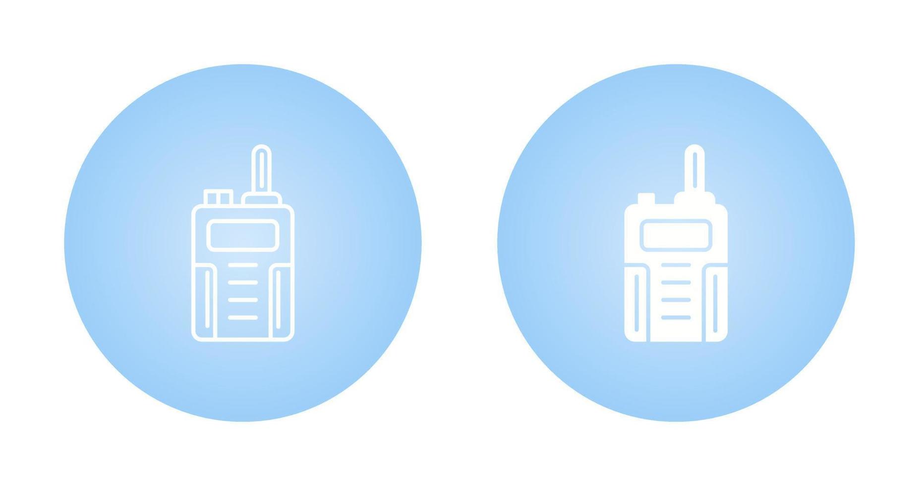 Walkie Talkie Vector Icon