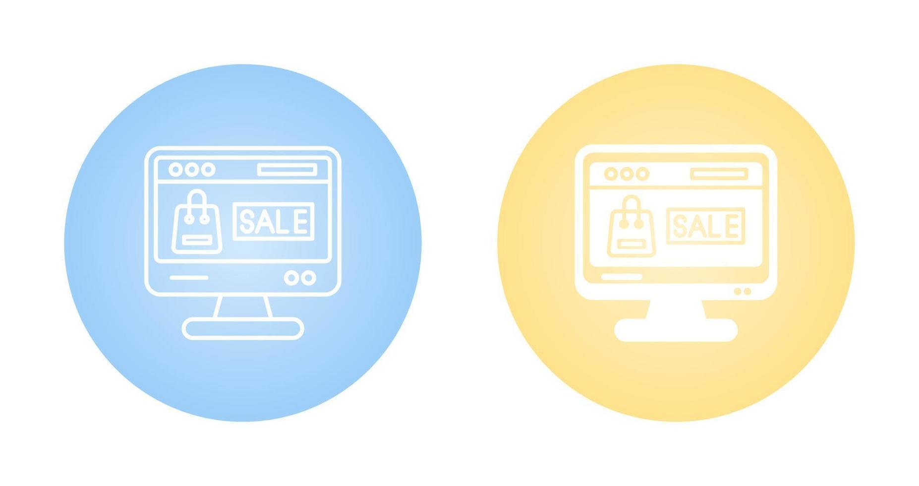 Online Sale Vector Icon