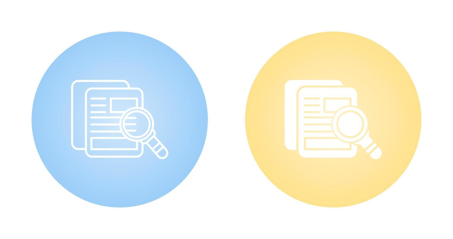 Research Vector Icon