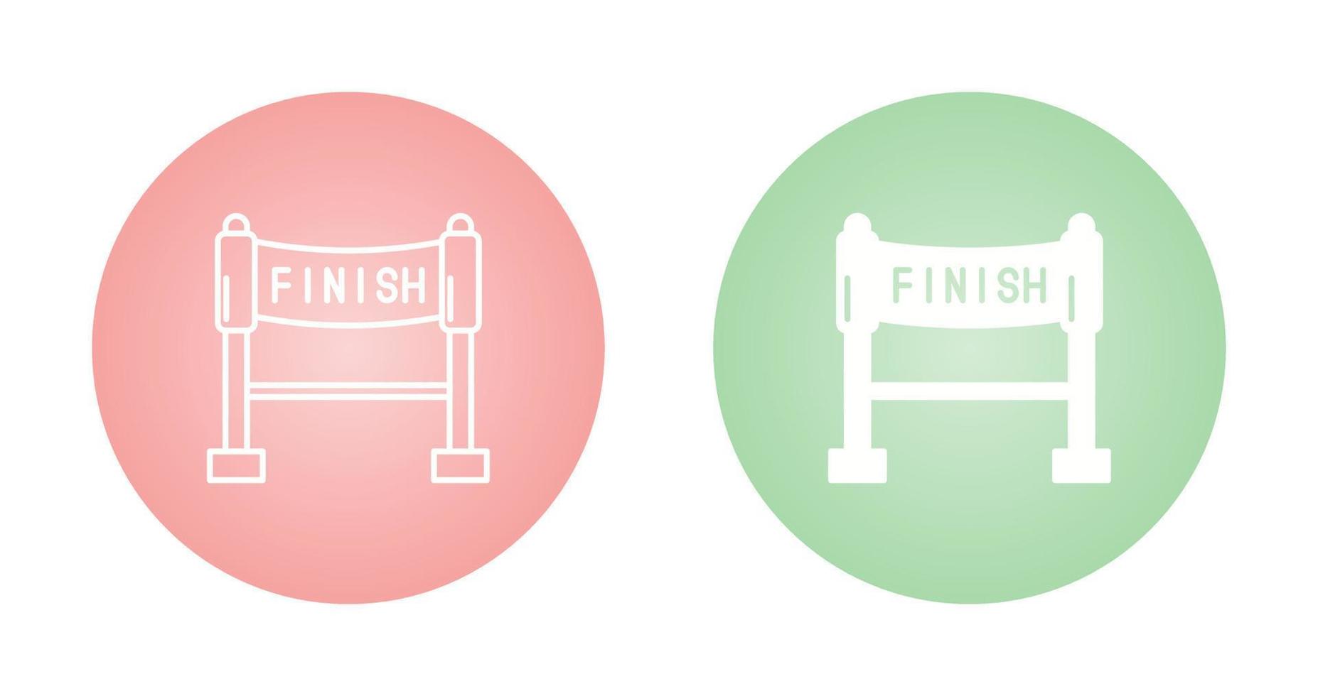 Finish Vector Icon