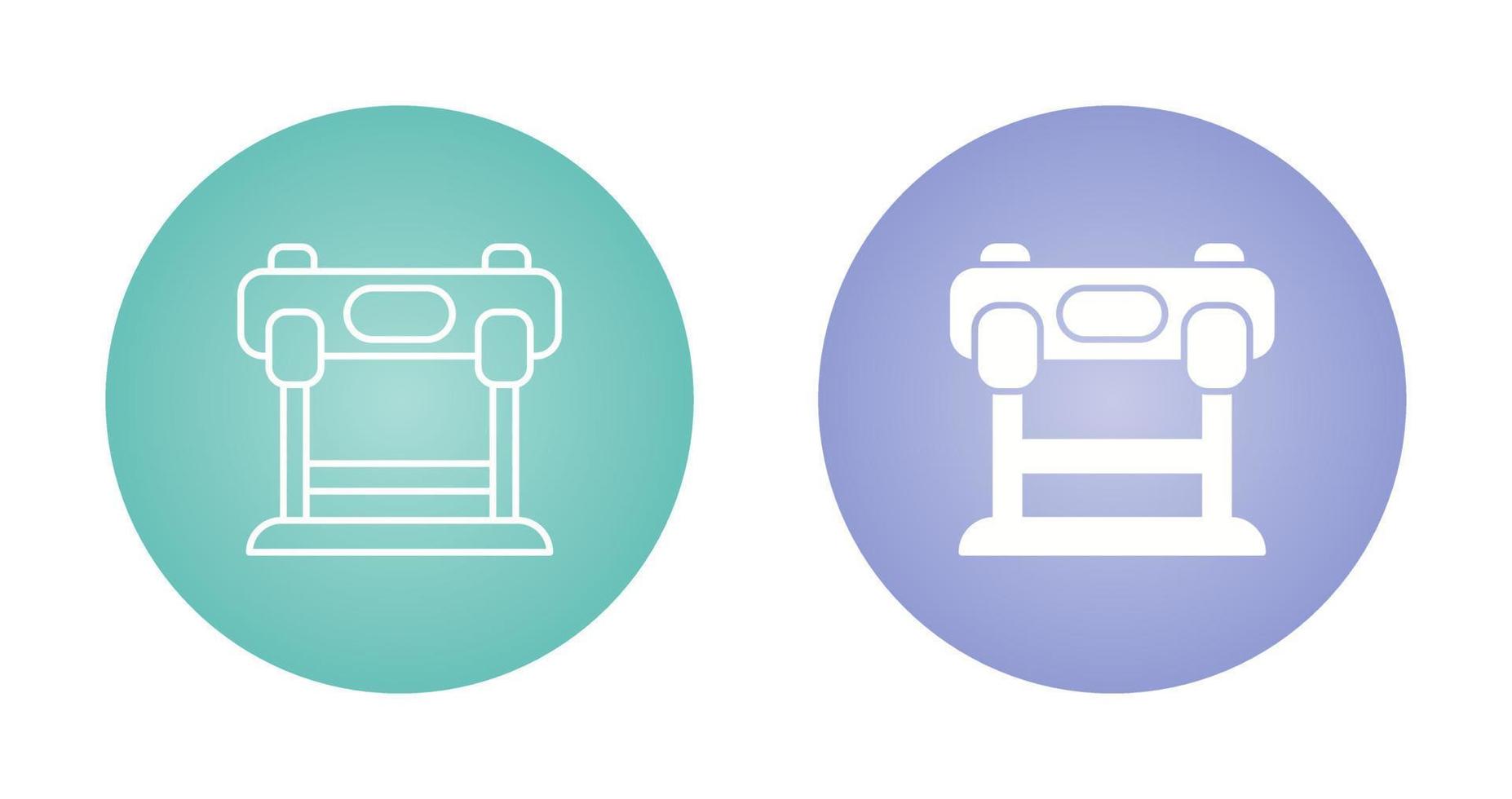 Hurdles Race Vector Icon