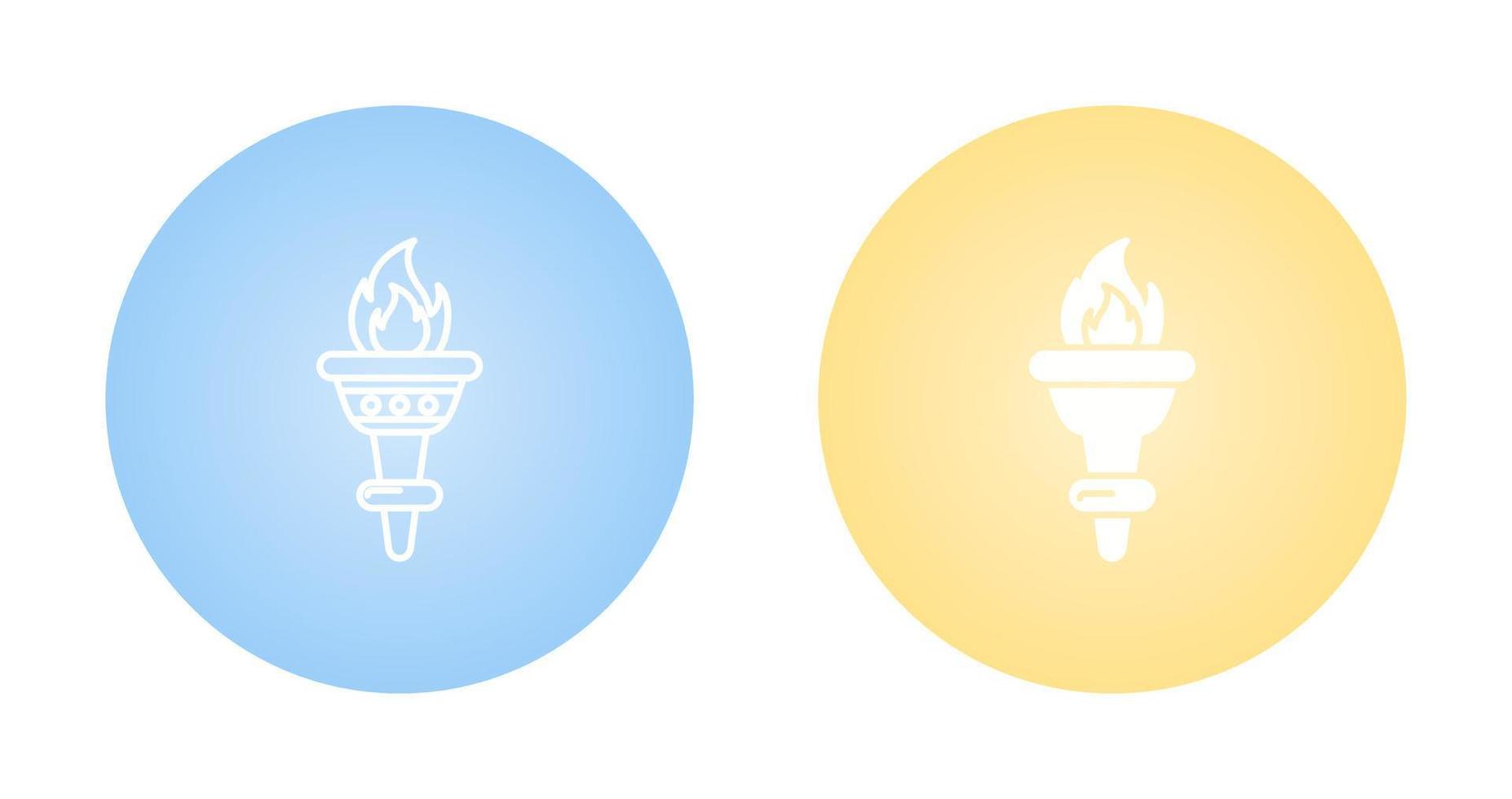 Torch Vector Icon