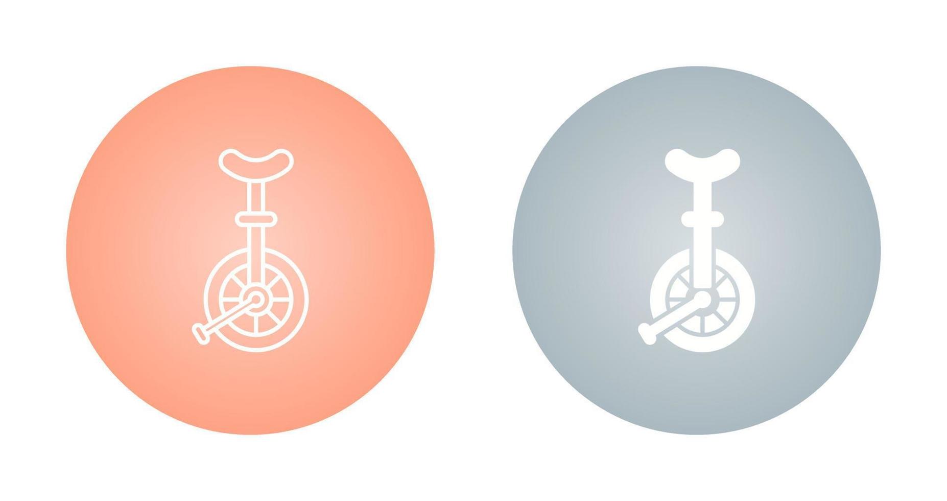 Unicycle Vector Icon