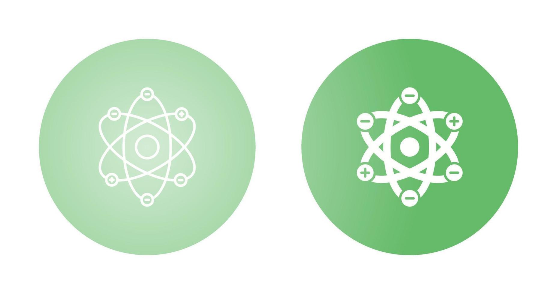 Atom Structure Vector Icon