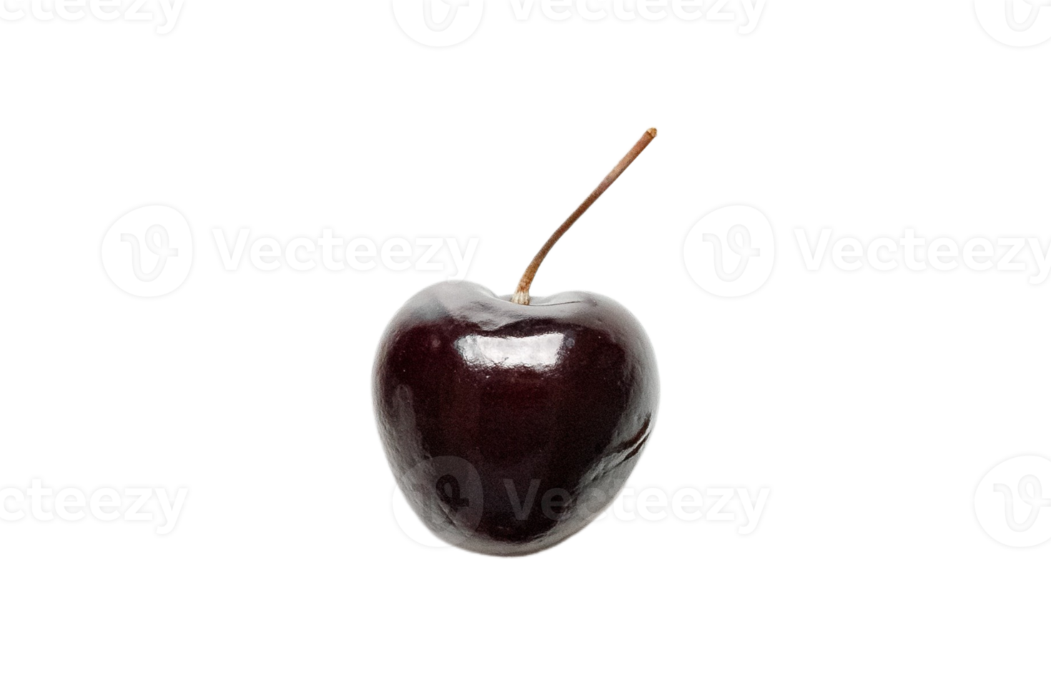 Purple cherry isolated on a transparent background png