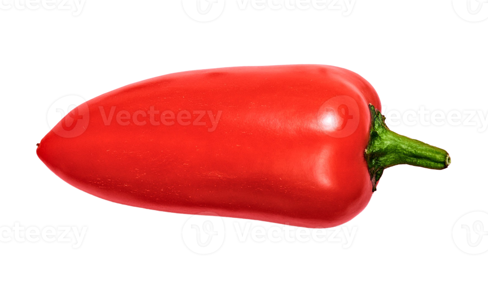 Red pepper isolated on a transparent background png