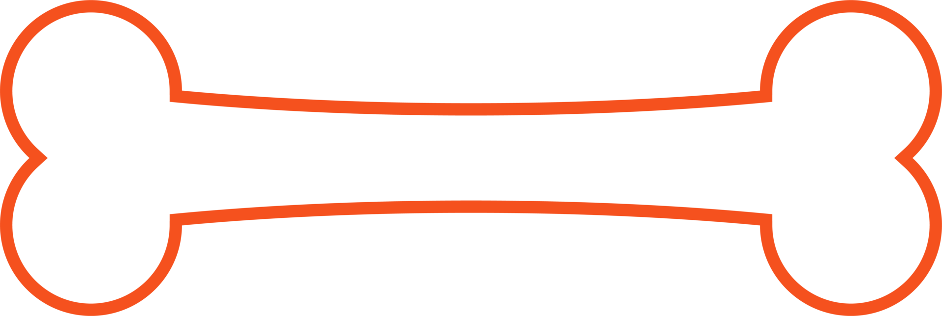 Dog bone icon in flat style png
