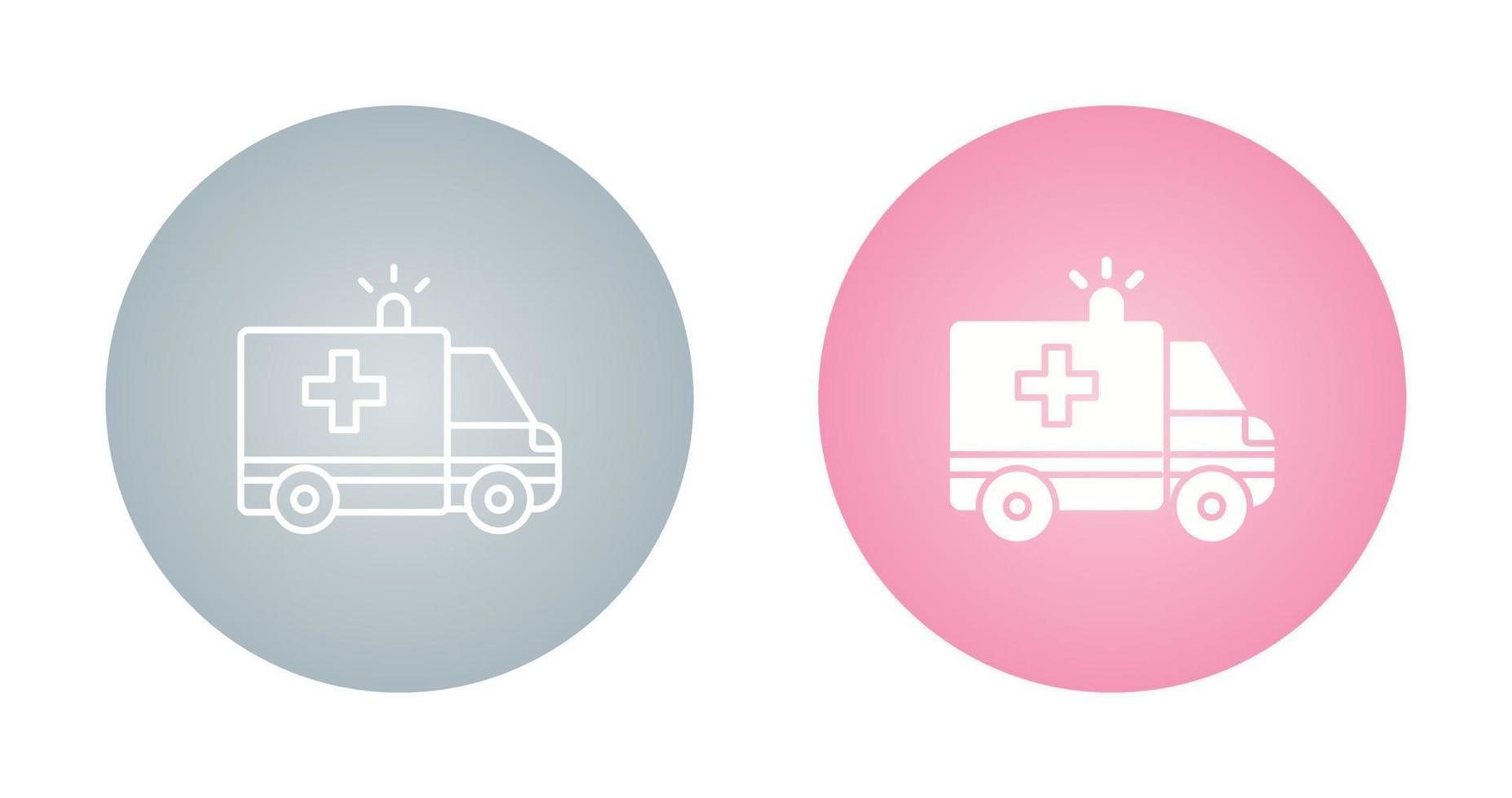 Ambulance Vector Icon
