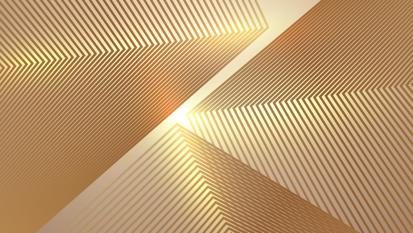 Abstract golden lines texture background shaped like tall buildings looking up vector