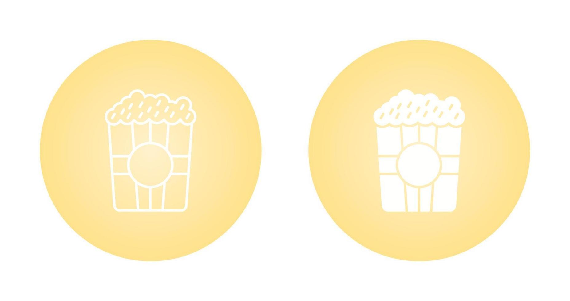 Popcorn Vector Icon