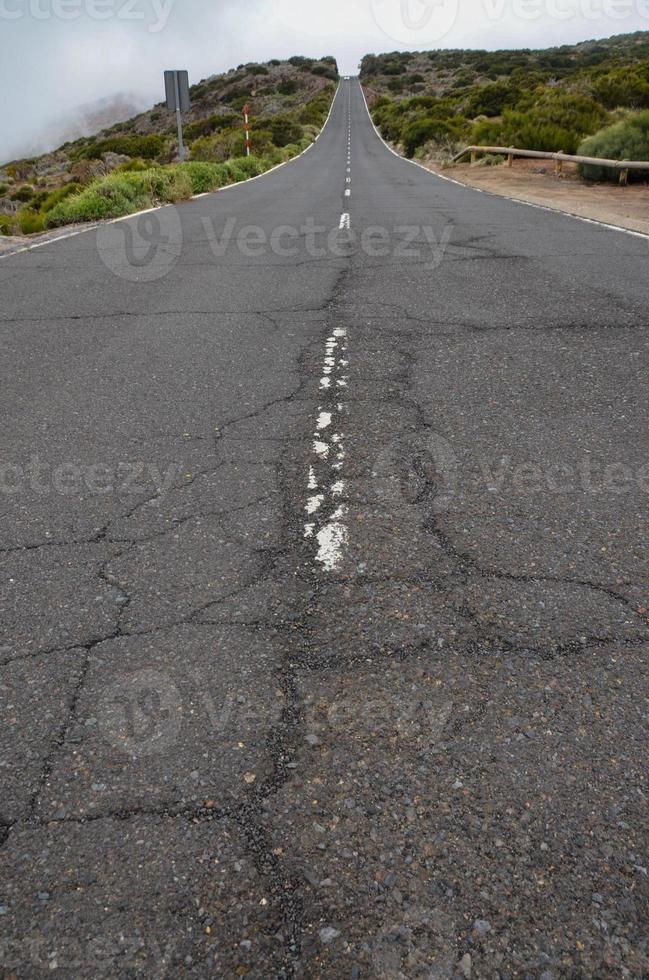 Road in the countryside photo
