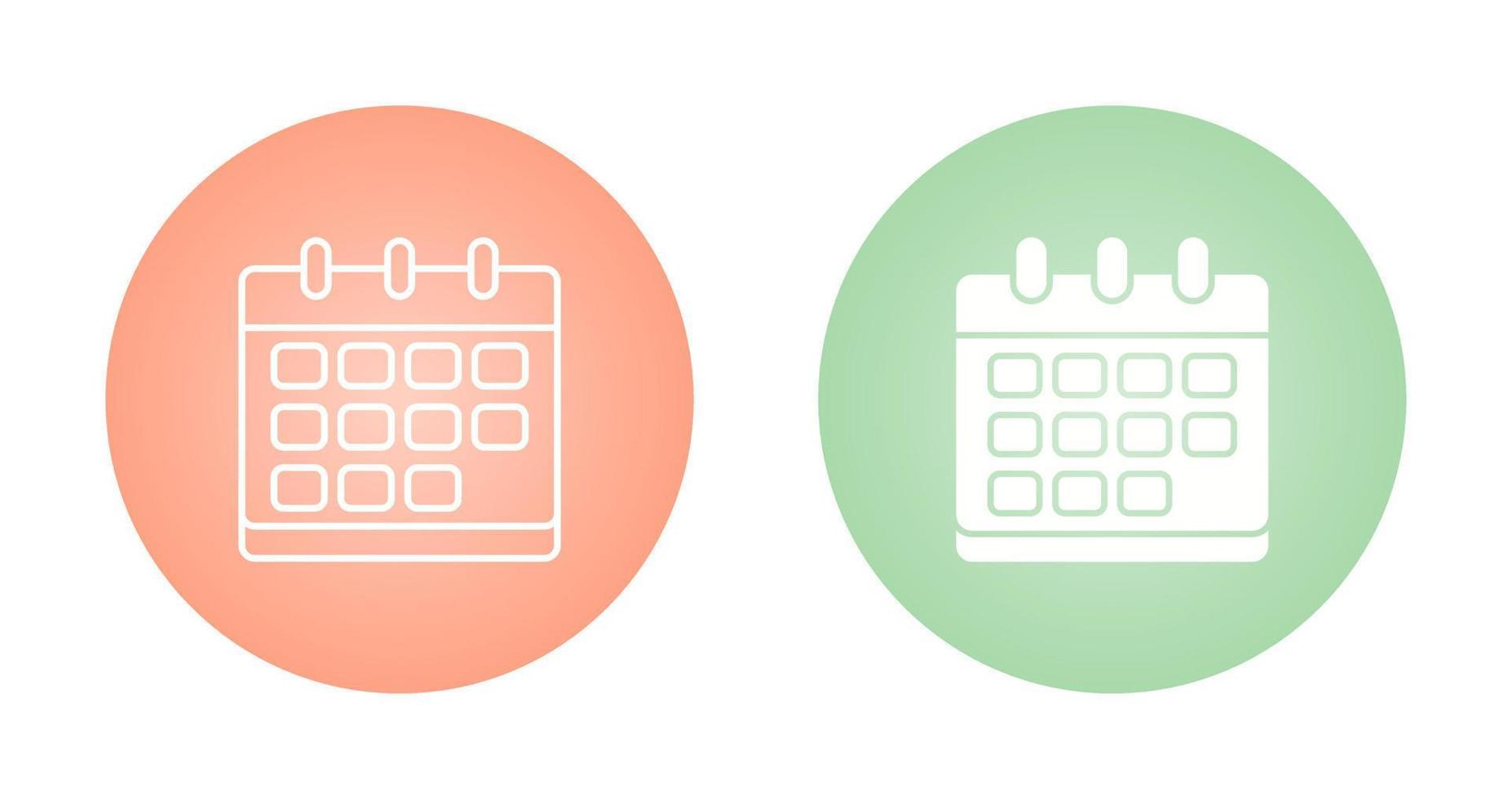 Calendar Vector Icon