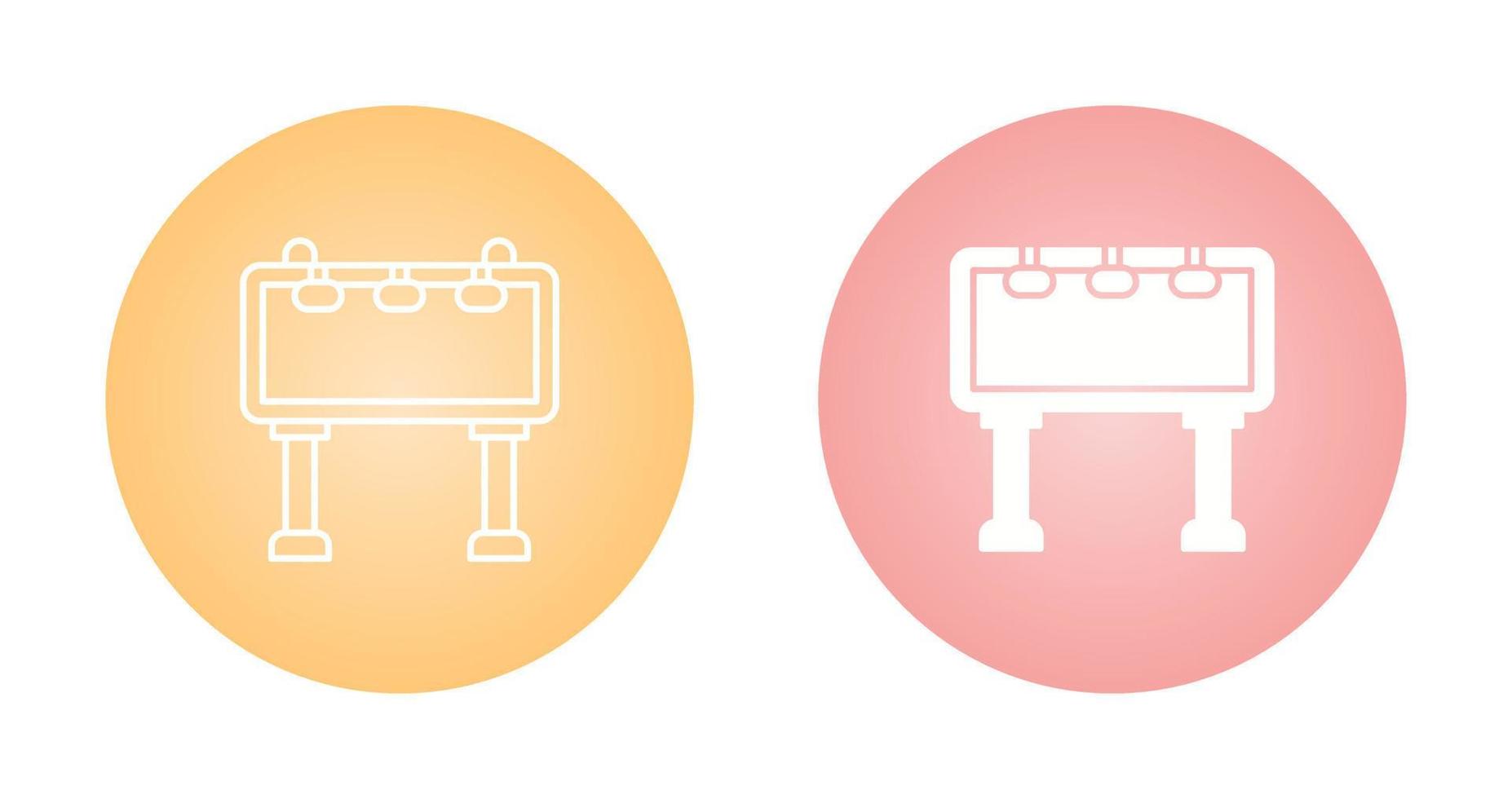 Road Banner Vector Icon