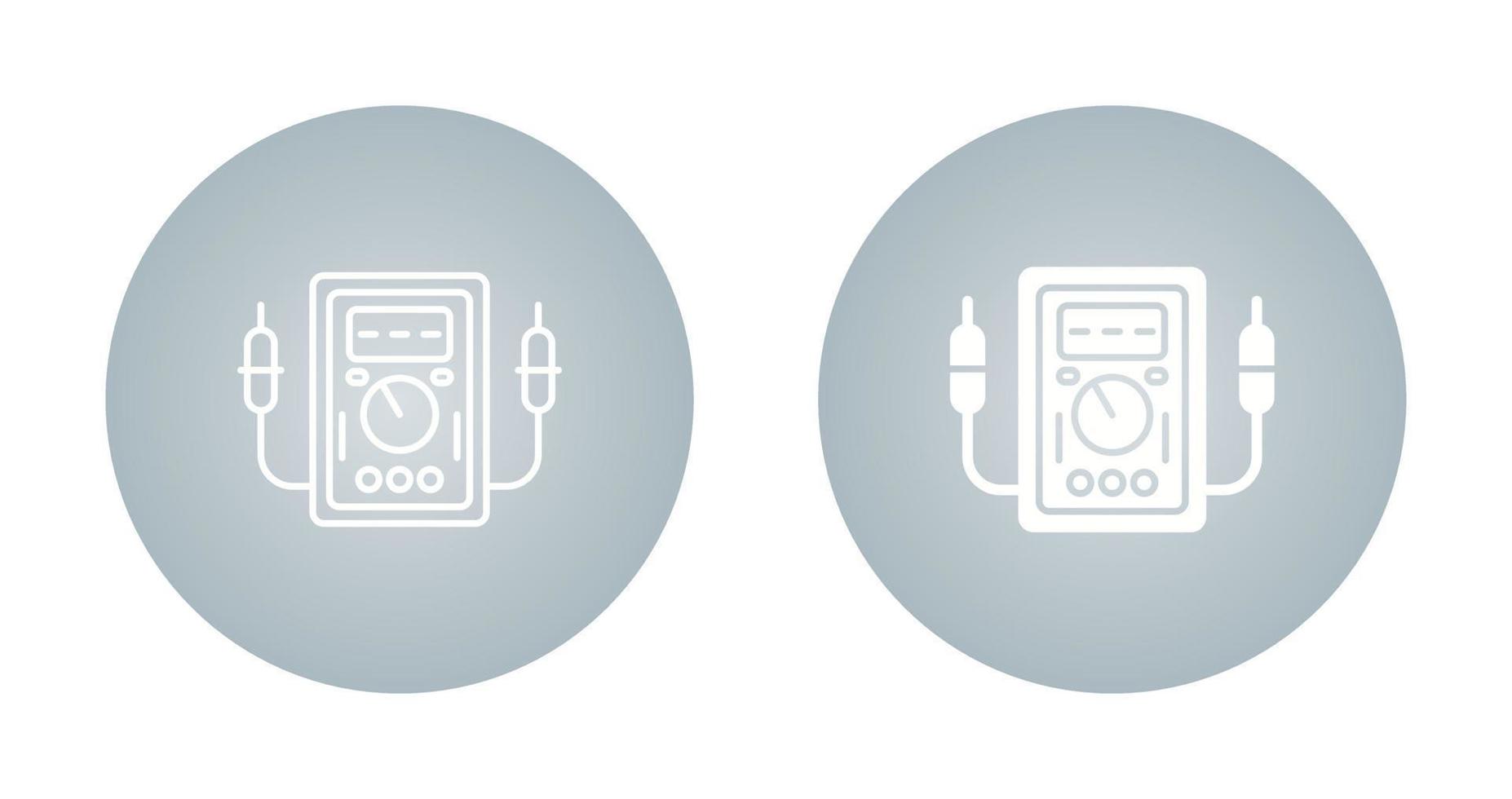 Voltmeter Vector Icon