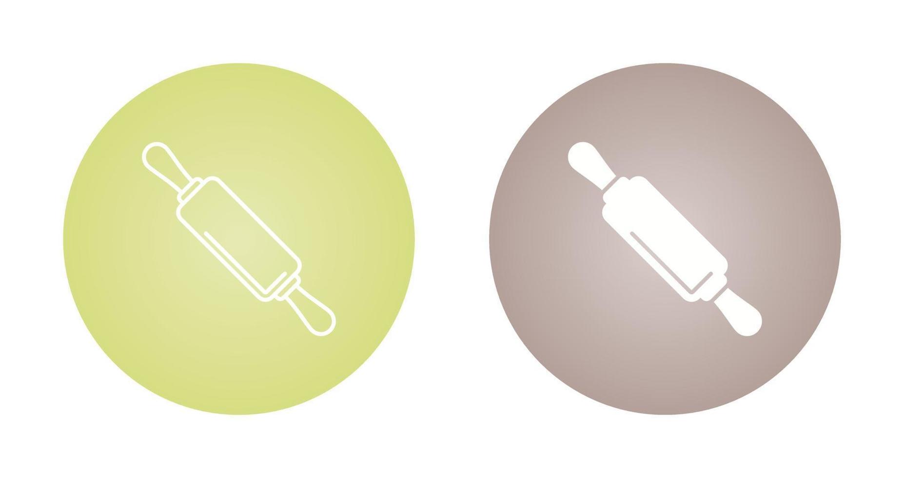 Rolling Pin Vector Icon