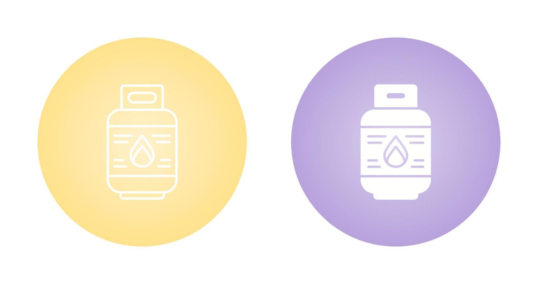 Gas Bottle Vector Icon