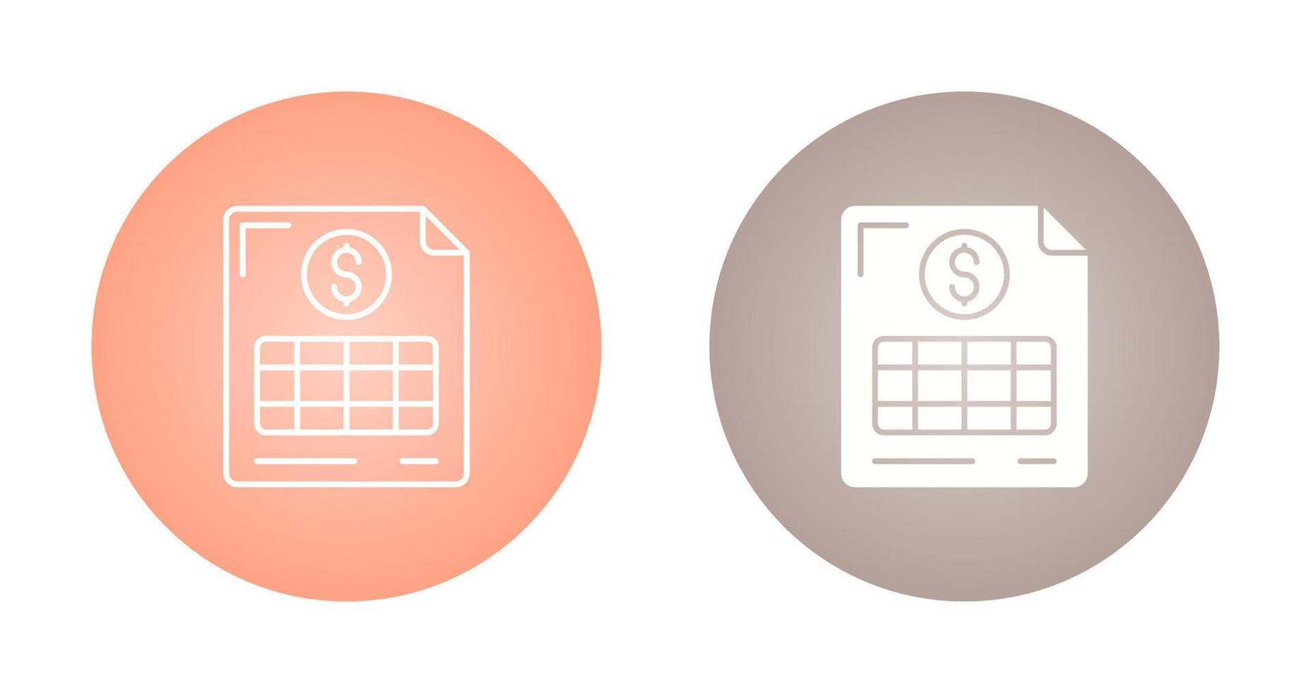 Invoice Vector Icon