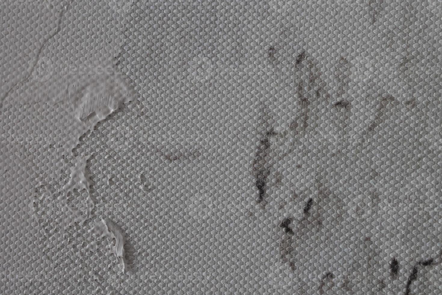 background with grayish abstract patterns of painting canvas photo