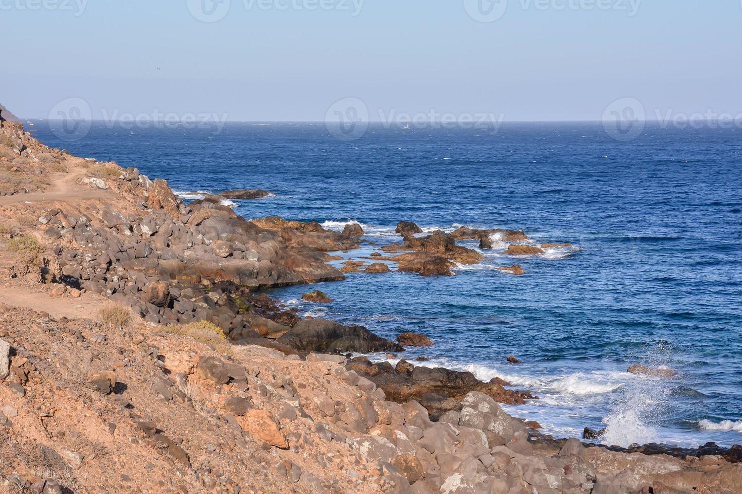 Scenic coastal view photo