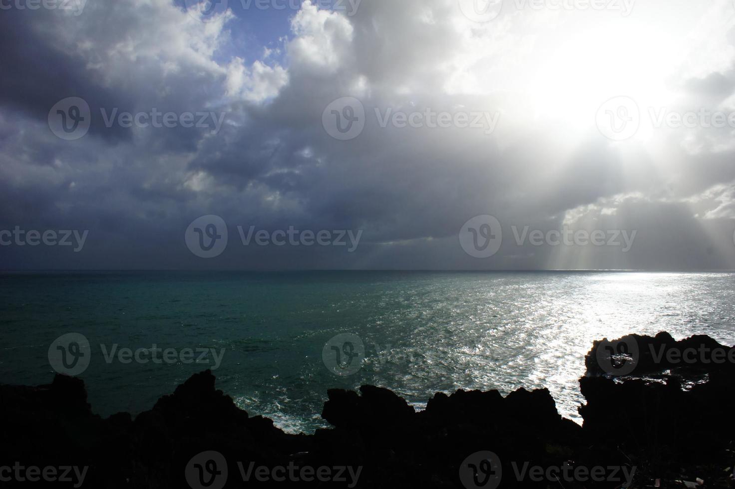 Scenic coastal view photo