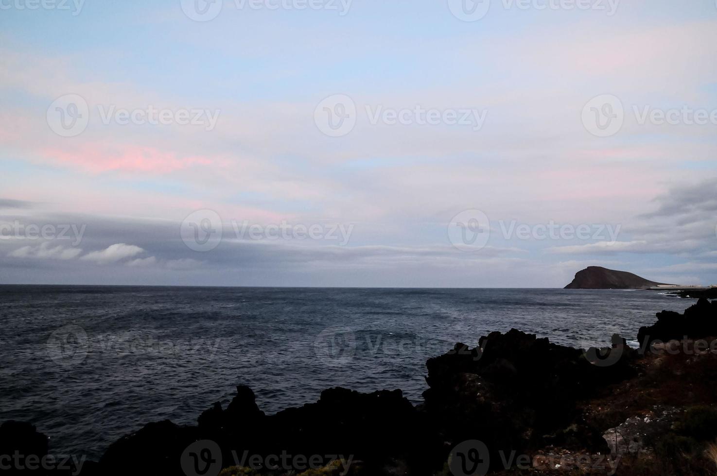 Scenic coastal view photo