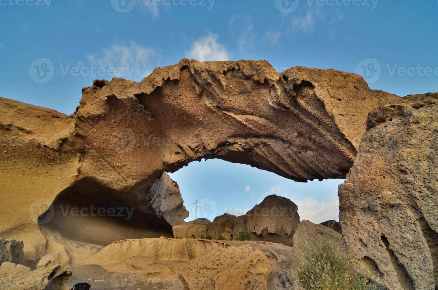 Natural rock arch photo