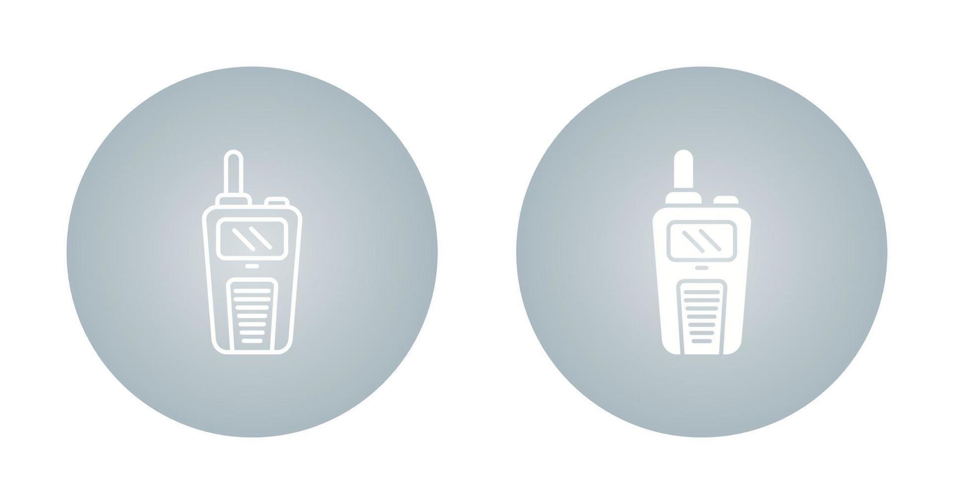 Walkie Talkie Vector Icon