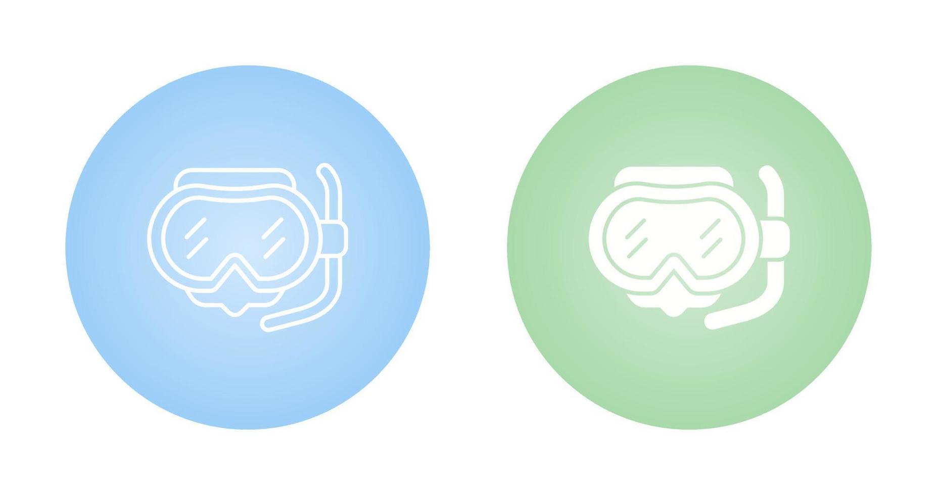 Diving Mask Vector Icon