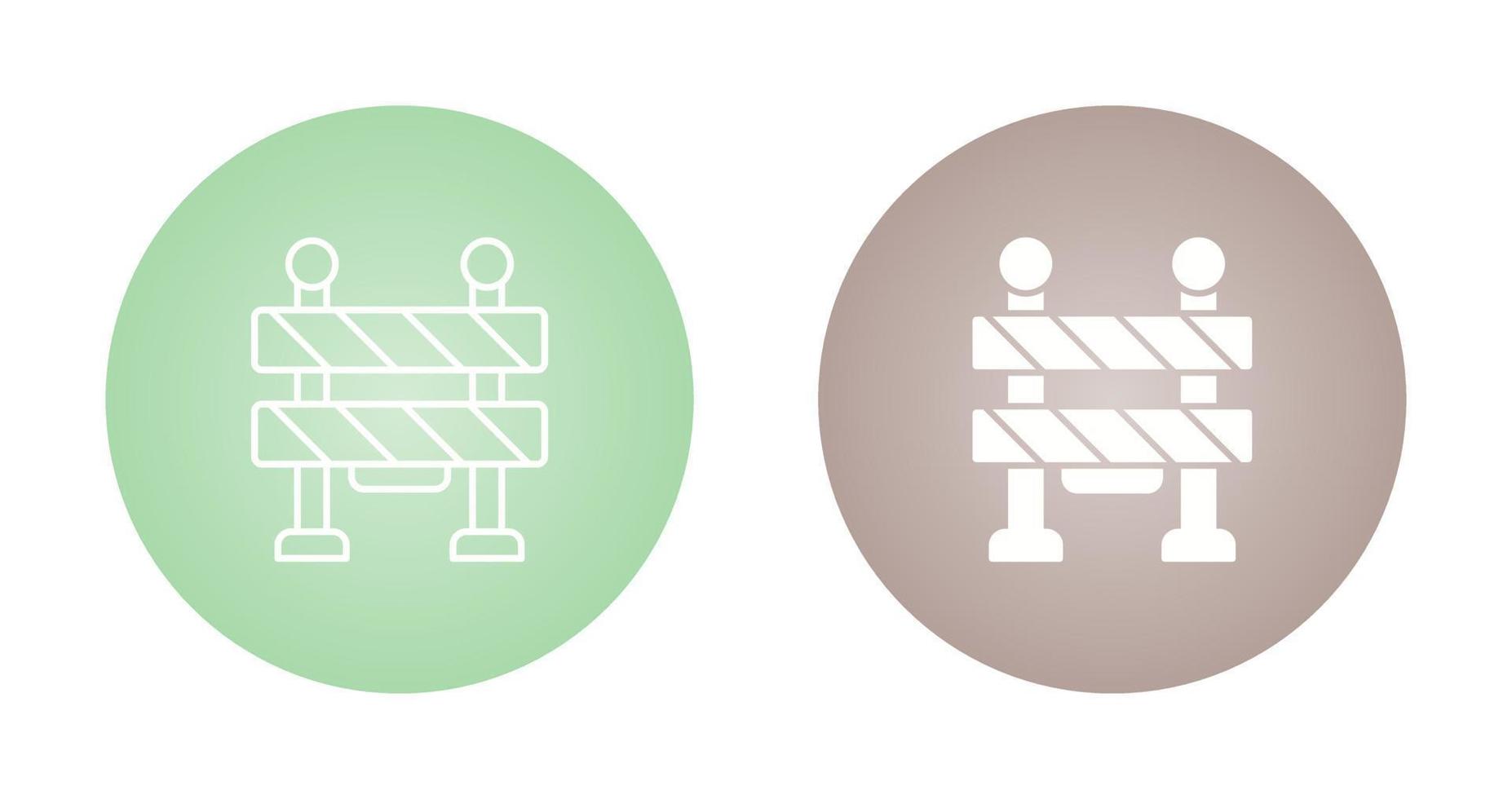 Barrier Vector Icon